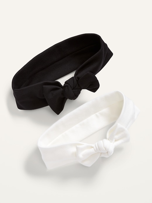 Old Navy Jersey-Knit Bow-Tie Headband 2-Pack for Toddler. 1