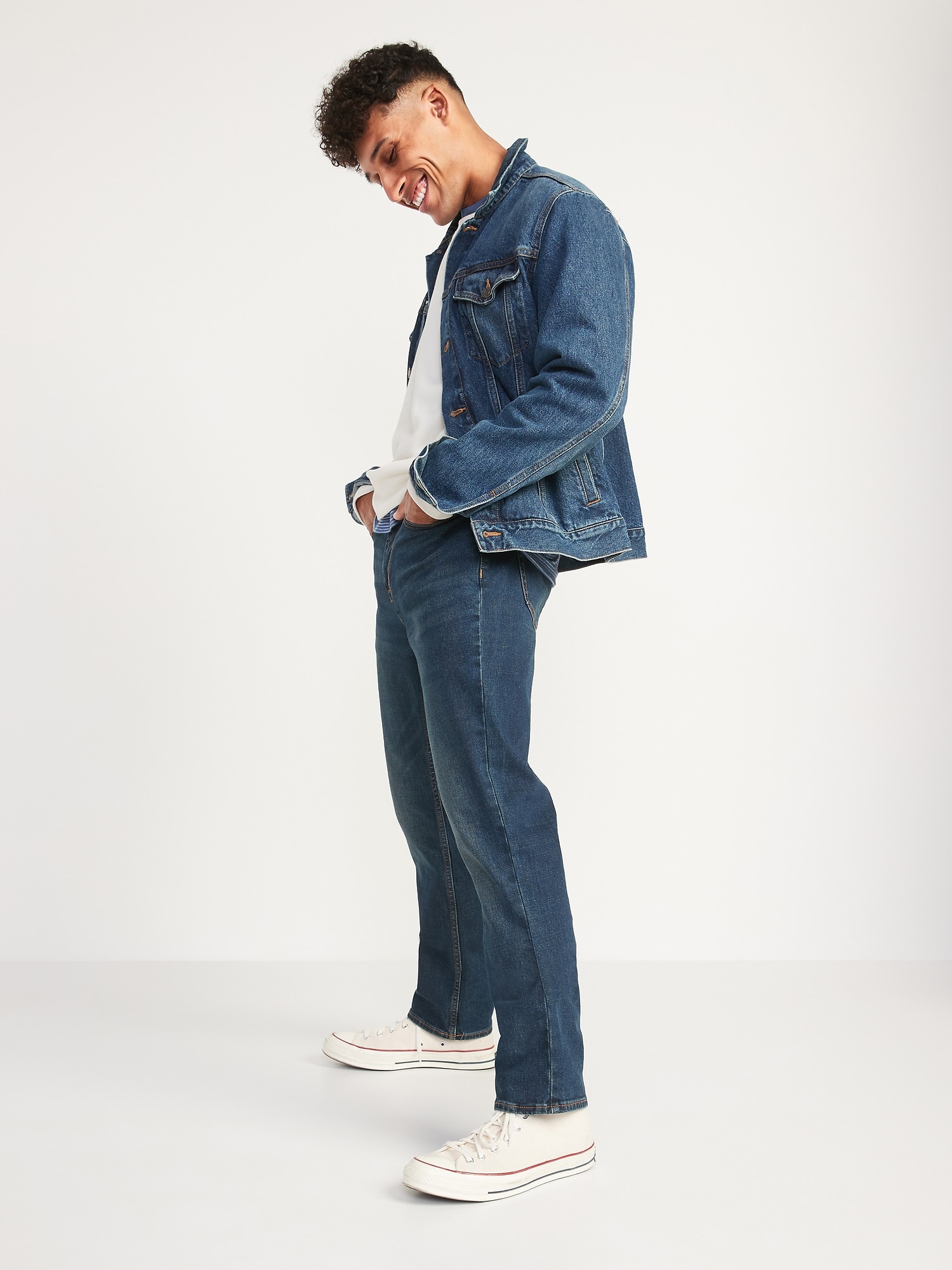 Straight jeans blog.knak.jp