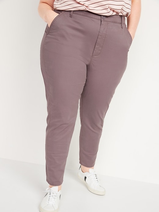 Image number 7 showing, High-Waisted O.G. Straight Chino Pants for Women