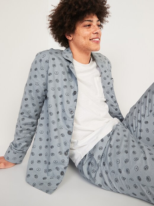 Image number 3 showing, Poplin Pajama Set for Men