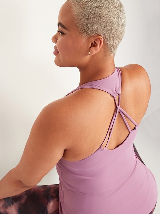 Image number 2 showing, PowerSoft Strappy Shelf Bra Tank Top for Women