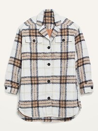 plaid jacket womens old navy