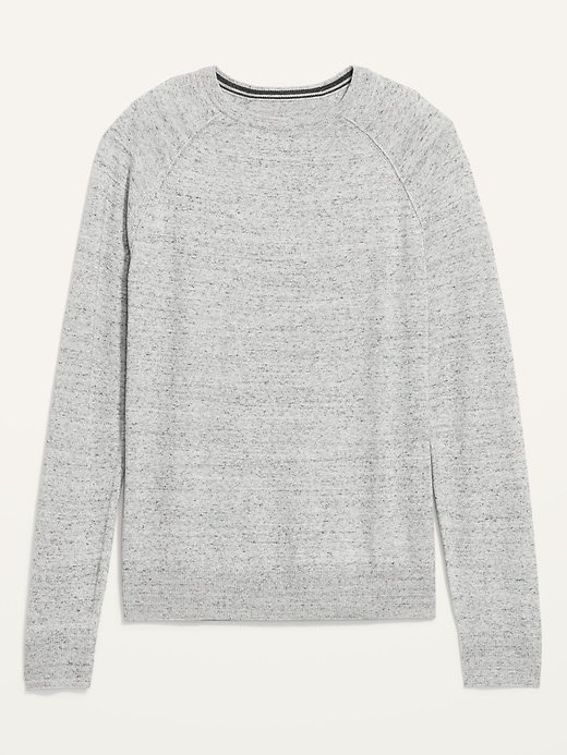View large product image 1 of 1. Crew-Neck Raglan-Sleeve Sweater