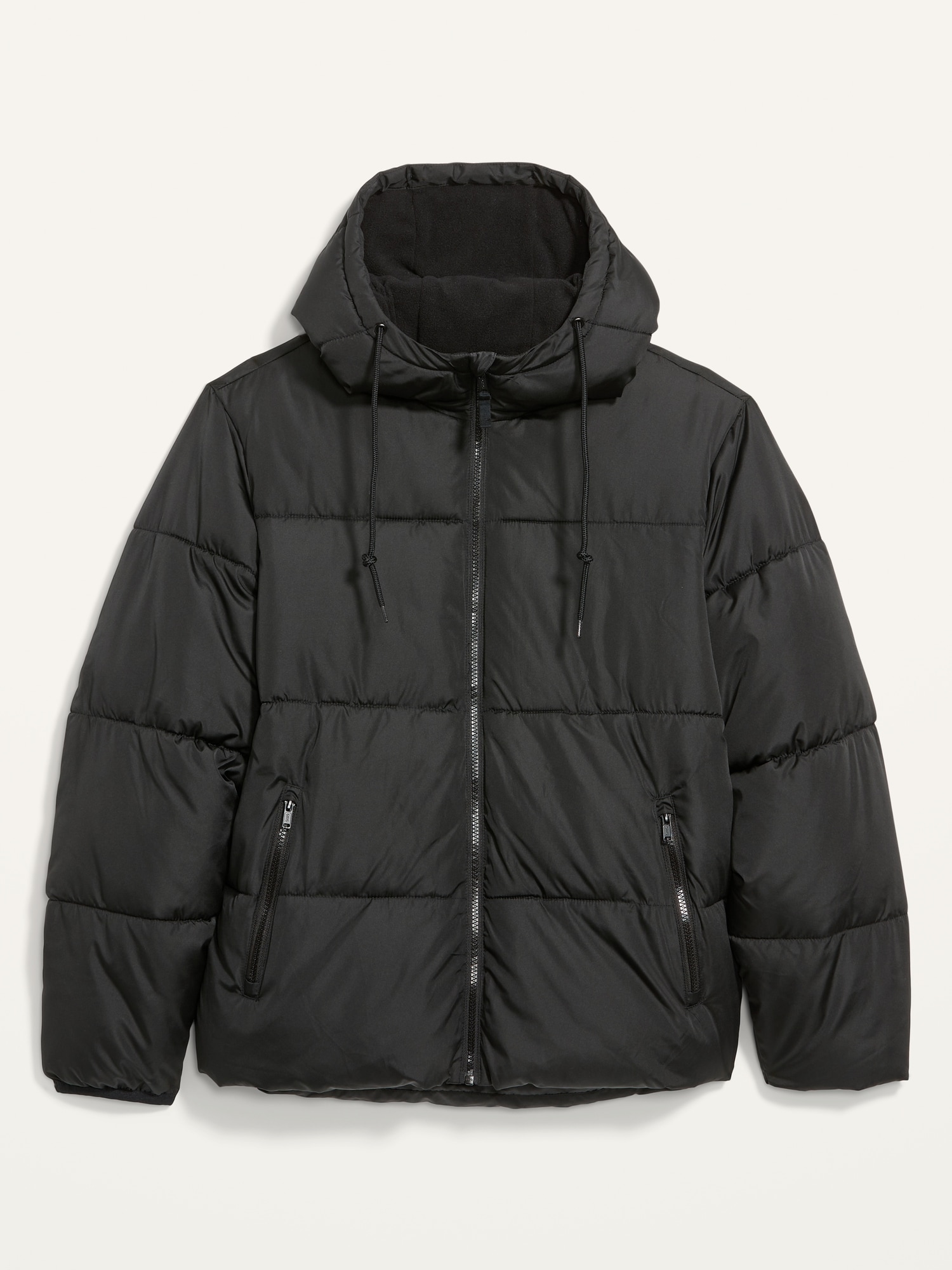 Old navy sales black puffer coat