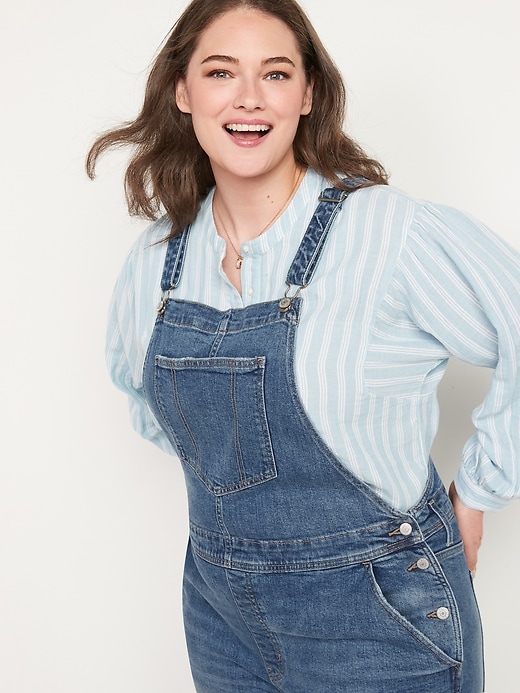 Image number 3 showing, O.G. Straight Jean Overalls for Women