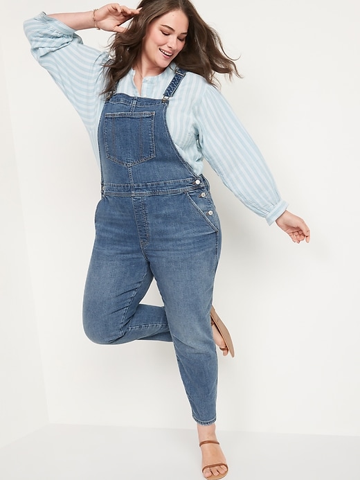 Image number 7 showing, O.G. Straight Jean Overalls for Women