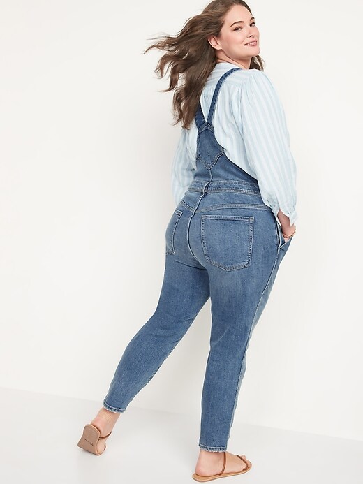 Image number 8 showing, O.G. Straight Jean Overalls for Women