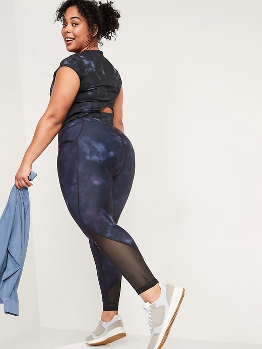Image number 8 showing, High-Waisted PowerSoft Side-Pocket 7/8 Run Leggings