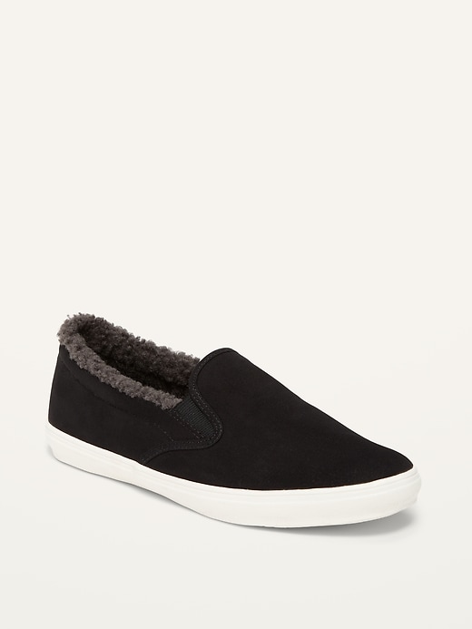 Old Navy - Cozy Sherpa-Lined Slip-On Sneakers For Women