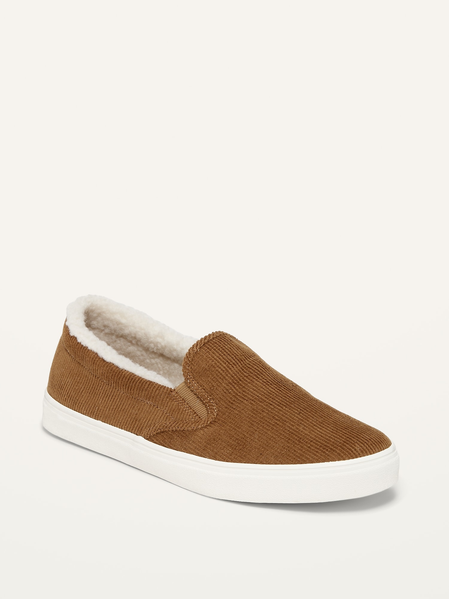 Cozy Sherpa-Lined Slip-On Sneakers For Women | Old Navy