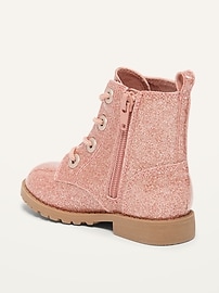 View large product image 3 of 4. Lace-Up Boots for Toddler Girls