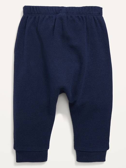Unisex U-Shaped Thermal-Knit Pants for Baby