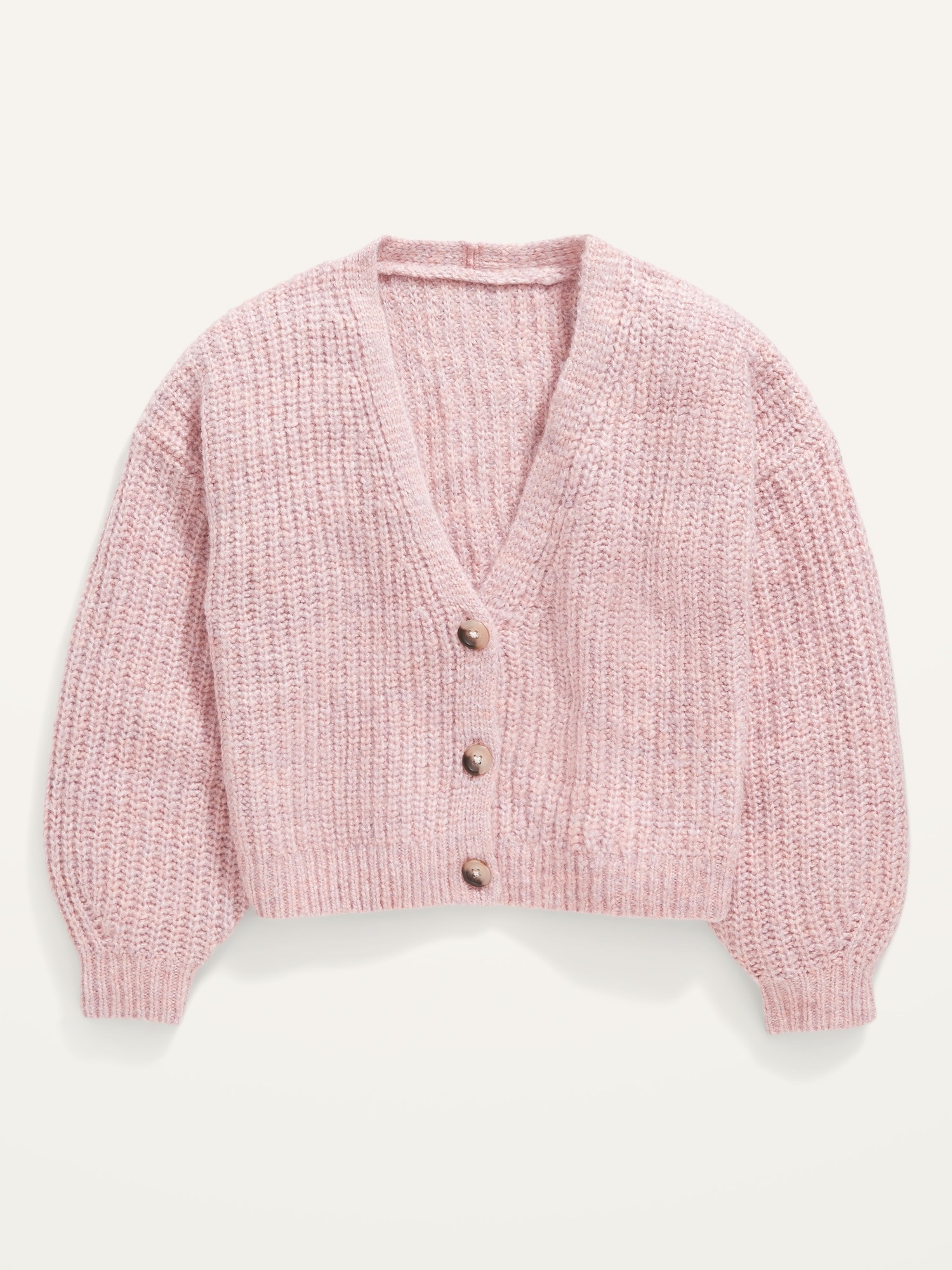 girls pink cardigan sweater
