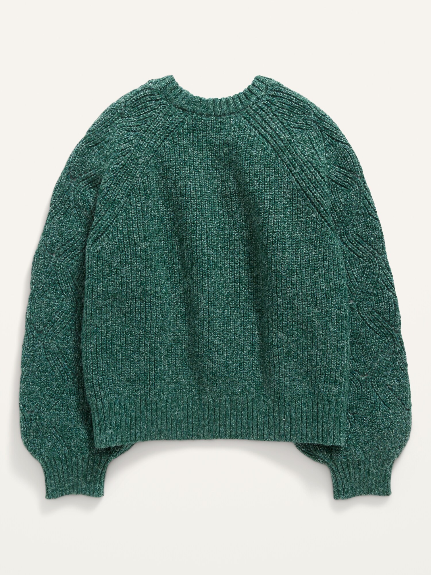 Textured Shaker-Stitch Sweater for Girls | Old Navy