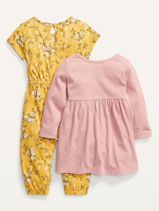 2-Pack Jersey One-Piece and Dress for Baby