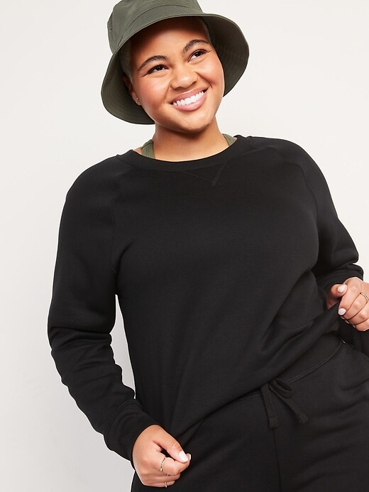 long neck sweatshirt