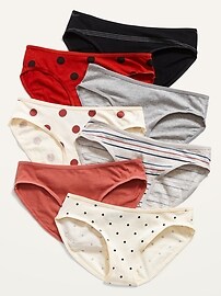 Old Navy Toddler Girls 4-Pack Bikini Underwear Heart Rainbow Size