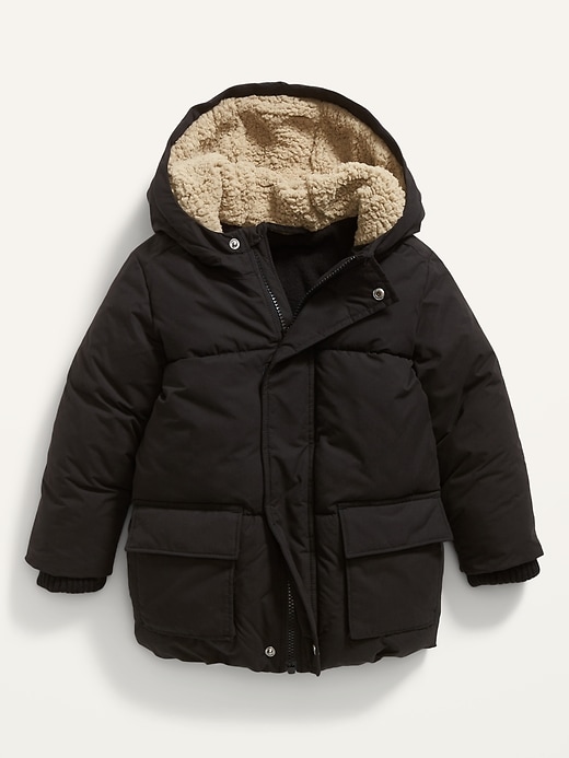 Old Navy - Unisex Water-Resistant Hooded Jacket for Toddler