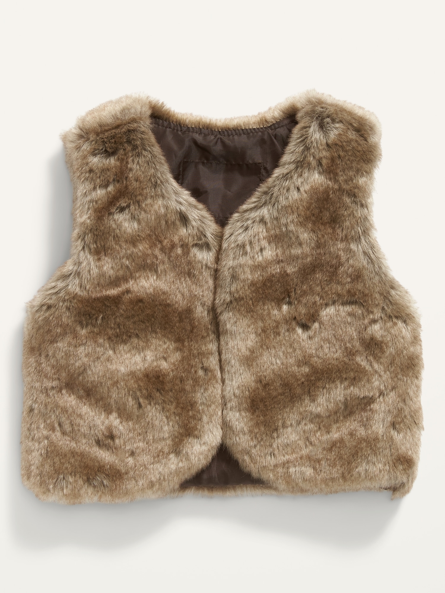 Newborn fur hot sale vest