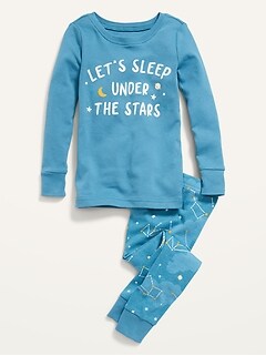 Pyjama unisexe à imprimé pour Tout-petit et Bébé