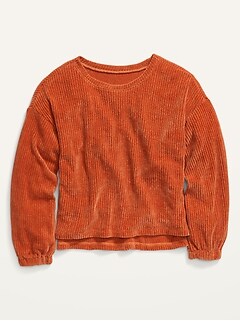 old navy orange sweater