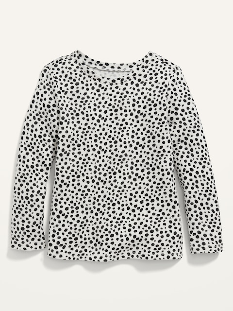 Unisex Long-Sleeve Printed Thermal T-Shirt for Toddler