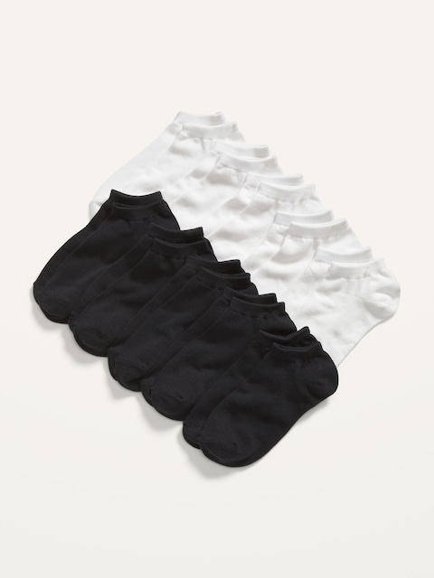 Socquettes unisexes pour Enfant (paquet de 10 paires)