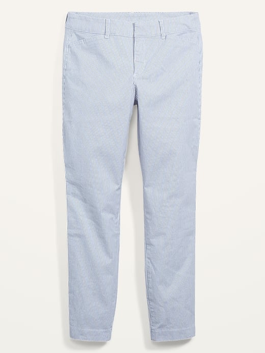Image number 4 showing, Mid-Rise Pixie Chino Ankle Pants for Women