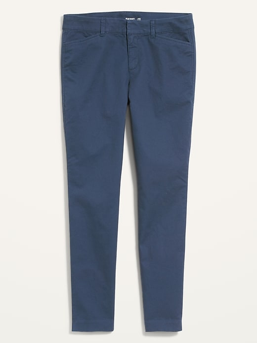 Mid-Rise Pixie Chino Ankle Pants for Women | Old Navy