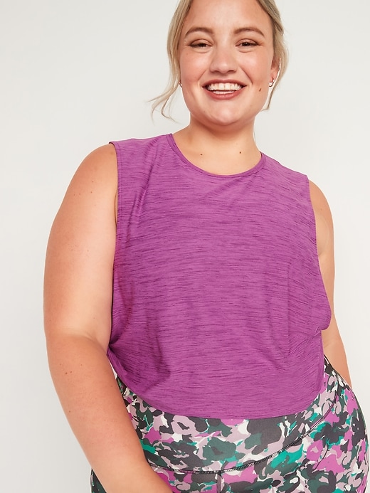 Image number 7 showing, Breathe ON Side-Twist Sleeveless Top for Women