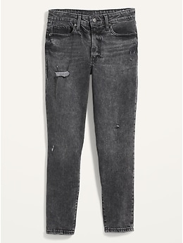 Old navy ripped black hot sale jeans