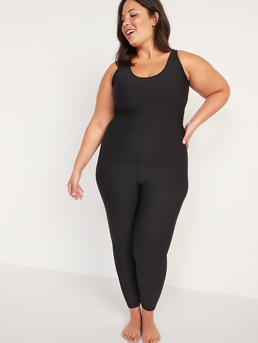 Image number 7 showing, Sleeveless PowerSoft Bodysuit -- 25-inch inseam