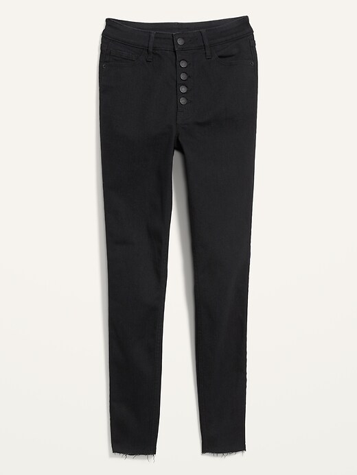Image number 4 showing, Extra High-Waisted Rockstar 360° Stretch Super-Skinny Jeans