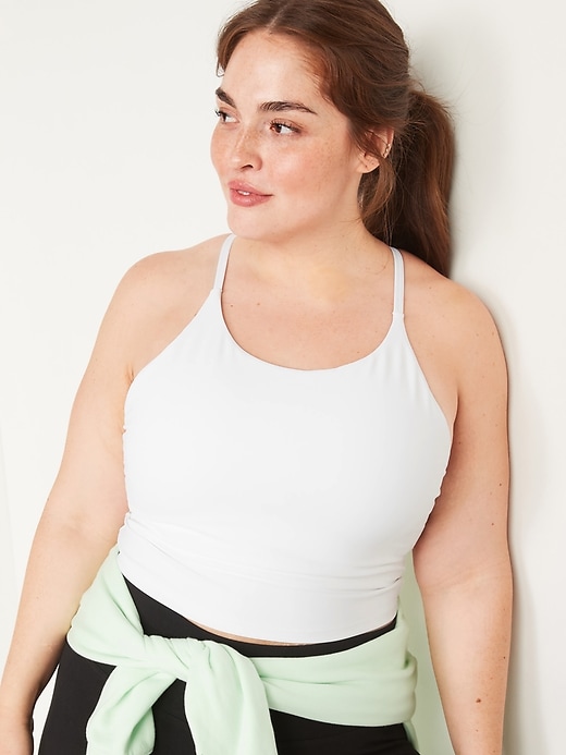 Image number 7 showing, Light Support PowerSoft Longline Sports Bra