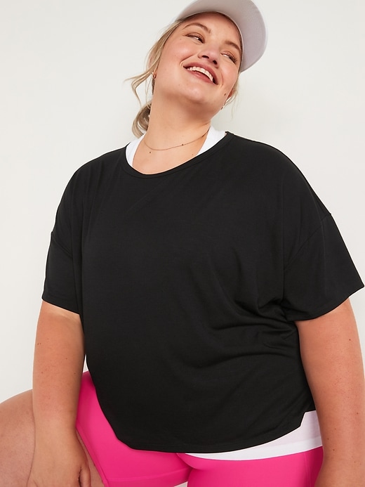 Image number 7 showing, UltraLite All-Day Performance Crop T-Shirt