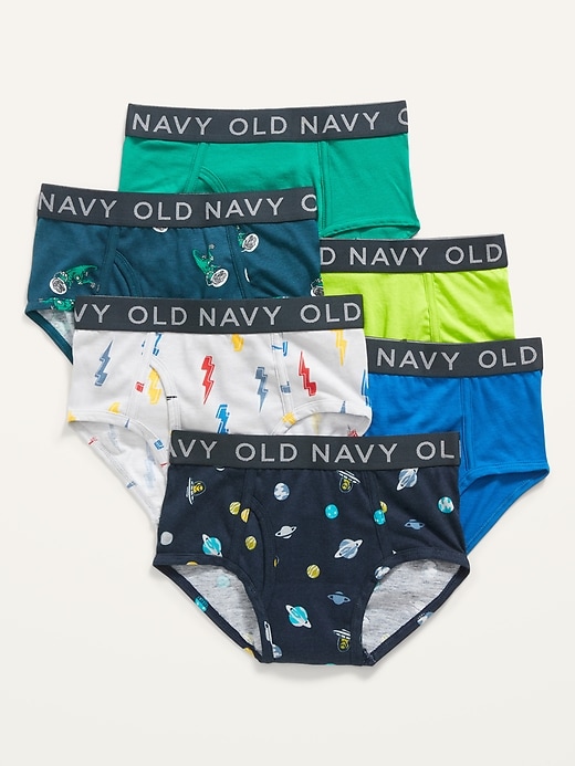 View large product image 1 of 1. Printed Brief 6-Pack for Boys