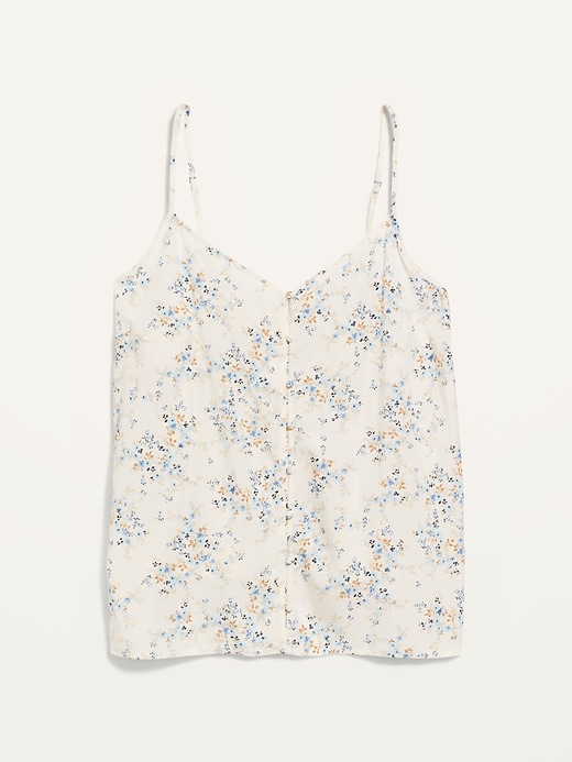 Floral-Print Button-Down Cami Top for Women | Old Navy