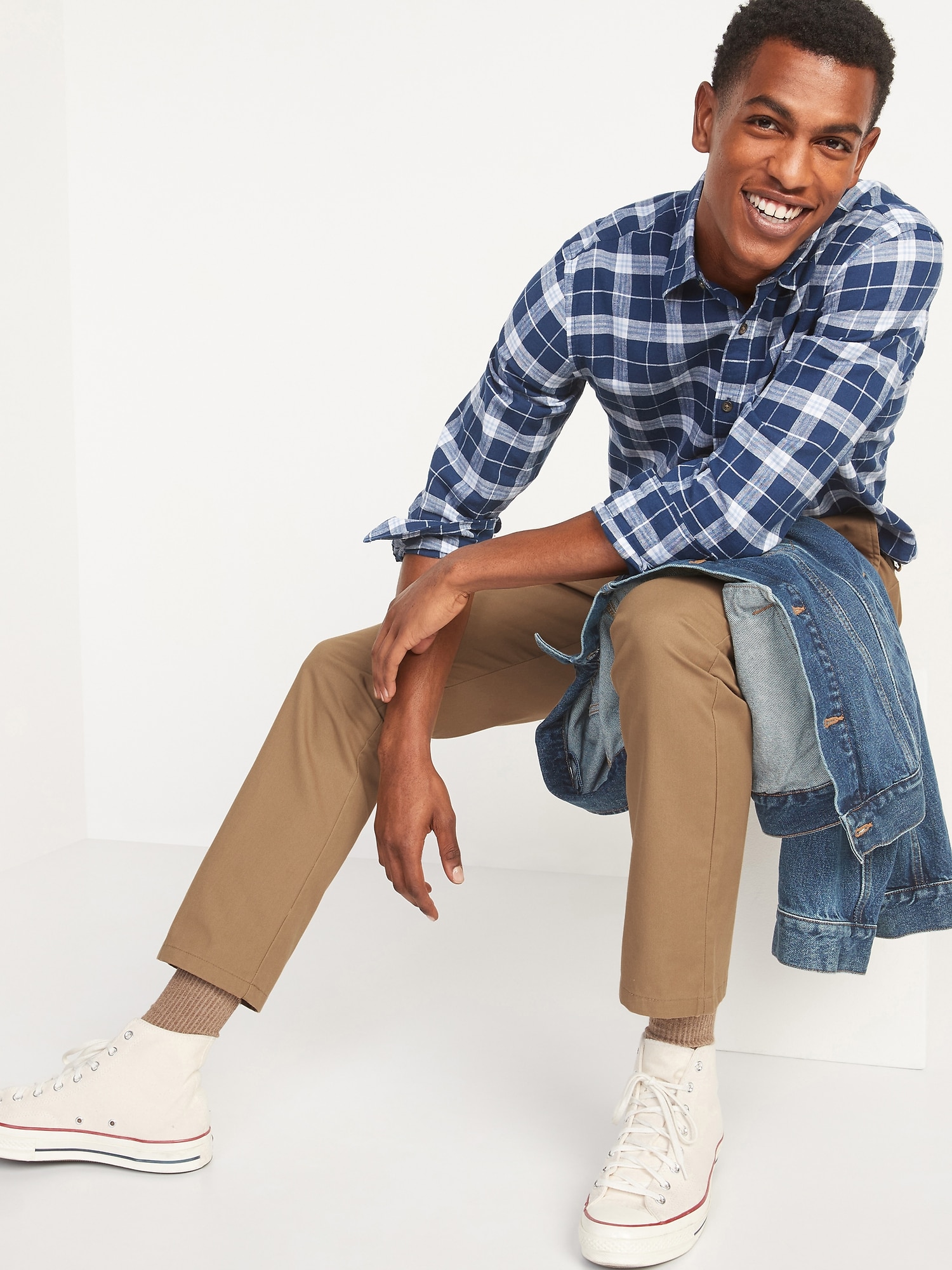 Straight Ultimate Built-In Flex Chino Pants for Men | Old Navy