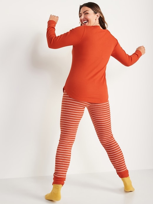 L'image numéro 2 présente Pyjama à imprimé assorti de l'Action de grâce pour Femme