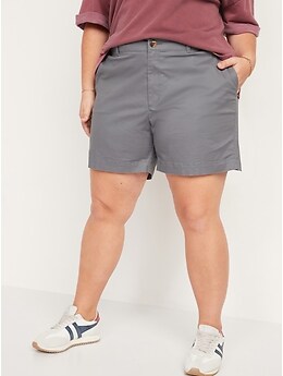 High-Waisted Everyday Shorts for Women -- 5-inch inseam