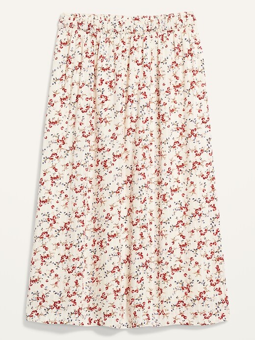 Image number 4 showing, Floral-Print Midi Skirt for Women