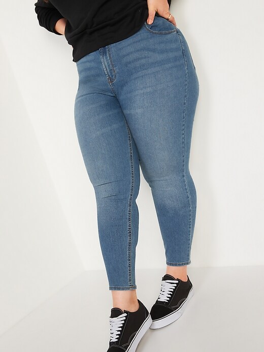 Image number 7 showing, High-Waisted Super Skinny Ankle Jeans for Women