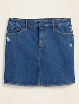 Tesco denim hot sale skirt