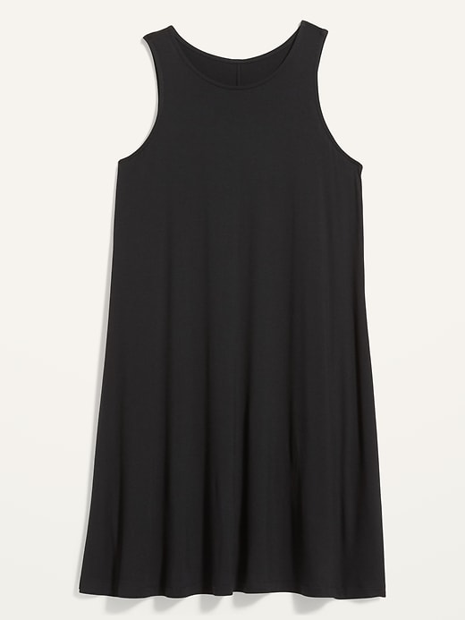 Image number 4 showing, Sleeveless Jersey-Knit Swing Dress for Women