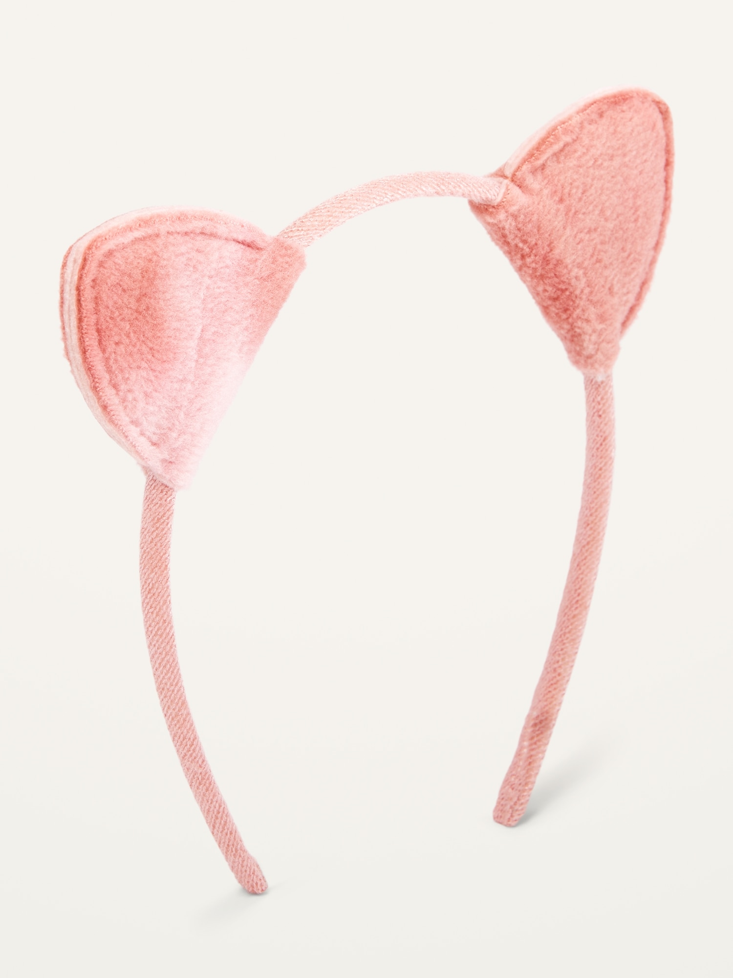 Old Navy Fleece Cat-Ear Headband for Girls pink. 1