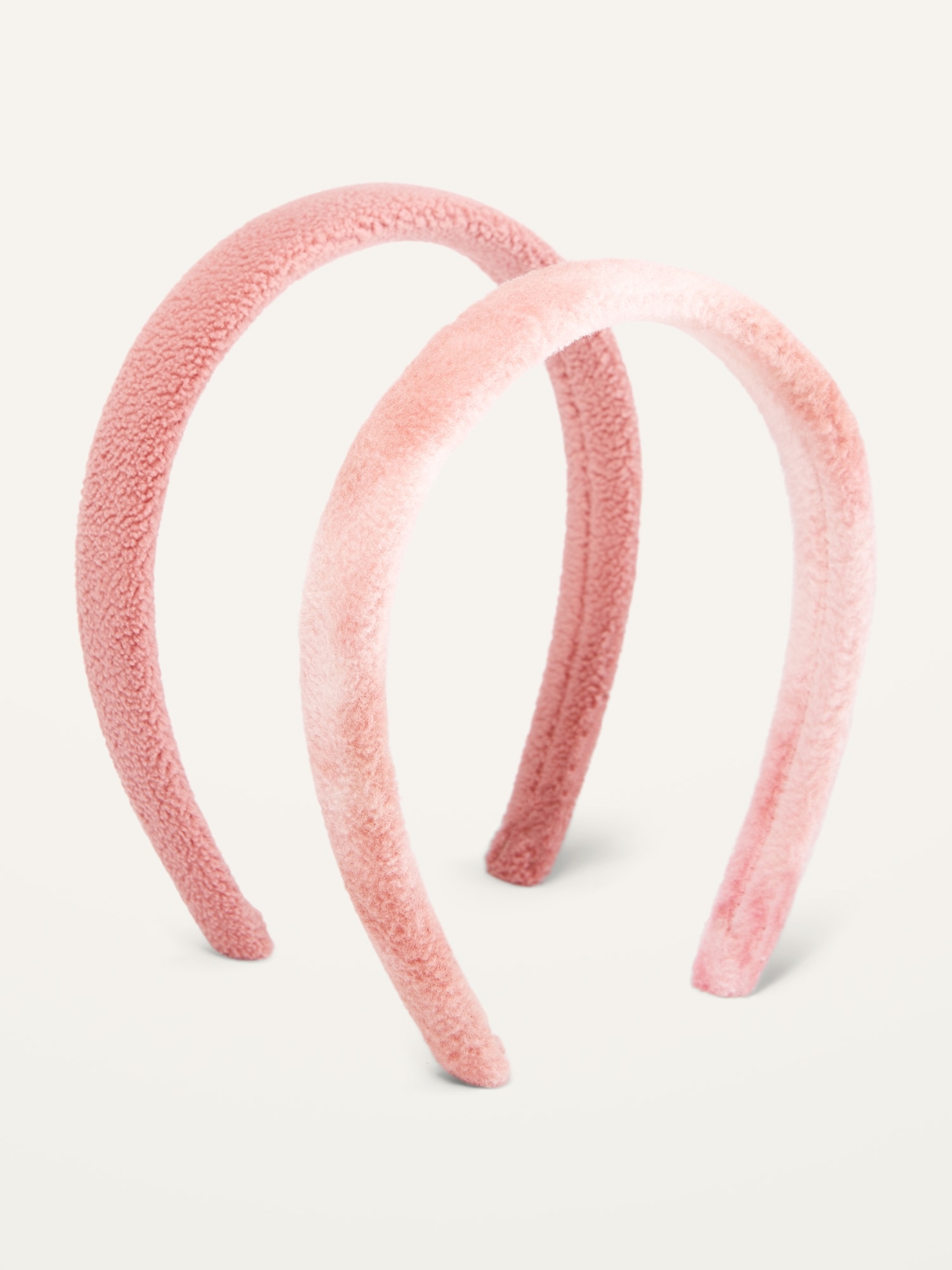 Old Navy Plush Headbands 2-Pack for Kids pink. 1