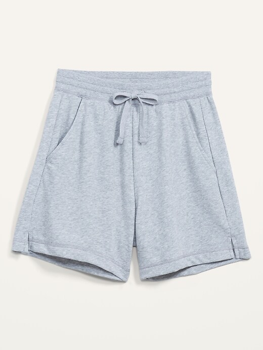 Image number 1 showing, Extra High-Waisted Vintage Sweat Shorts -- 5-inch inseam