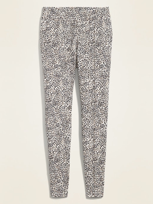 Image number 3 showing, High-Waisted Stevie Ponte-Knit Printed Pants