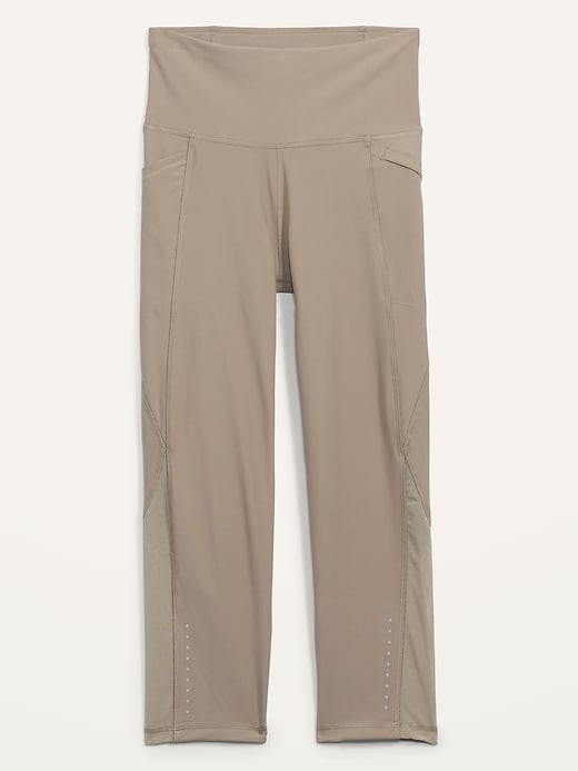 L'image numéro 4 présente Legging de course court Powersoft à taille haute pour Femme