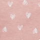 Cream Ditsy Floral/Pink Hearts